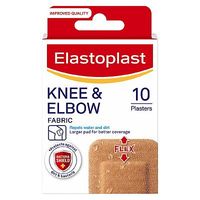 Elastoplast Knee & Elbow Fabric - 10 Plasters