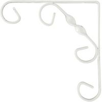 Form White Matt Steel Shelf Bracket (D)150mm