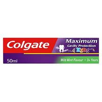 Colgate Maximum Cavity Protection Plus Sugar Acid Neutraliser Kids Toothpaste 50ml