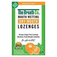 The Breath Co. Fresh Breath Dry Mouth Lozenges Mandarin Mint 72pc