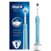 Oral-B Pro 600 CrossAction Rechargeable Electric Toothbrush - Powered By Braun