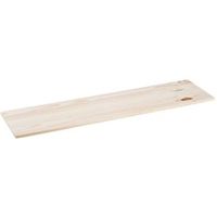 Natural Unfinished Shelf Board (L)890mm (D)300mm