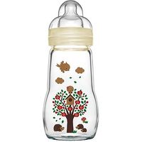 MAM Glass Baby Feeding Bottle 260ml