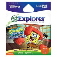 LeapFrog Explorer Learning Game: Spongebob Fists Of Foam