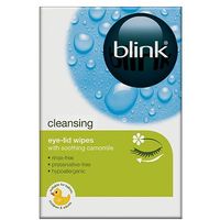 Blink Lid-Clean Cleansing Eye-Lid Wipes - 20 Wipes