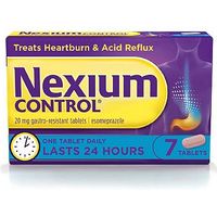 Nexium Control 20mg Gastro-Resistant Tablets - 7 Tablets