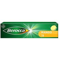 Berocca Mango Effervescent Tablets - 15