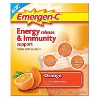 Emergen-C Super Orange Sachets With Sweetener - 8 X 9.8 G