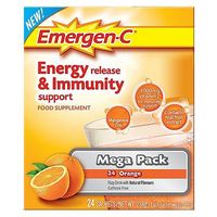 Emergen-C Super Orange Sachets With Sweeteners - 24 X 9.8 G