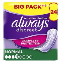 Always Discreet Incontinence Pads Normal Duo Pack X 24