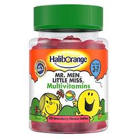 Mr. Men Little Miss Multivitamins Strawberry Softies With Sweetener - 30
