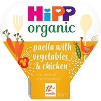 HiPP Organic Paella With Mixed Vegetables & Chicken 1-3 Years 230g