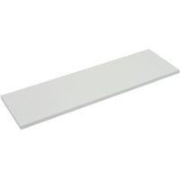 Twinslot White Matt Shelf Board (L)800mm (D)300mm
