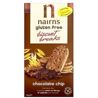 Nairns Gluten Free Chocolate Chip Biscuit Breaks