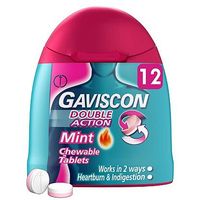 Gaviscon Double Action 12 Tablets