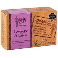 Little Soap Co Organic English Lavender And Citrus 110g