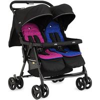 Joie AIRE Twin Stroller - Pink/Blue