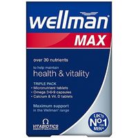 Vitabiotics Wellman Max 84 Tablets / Capsules