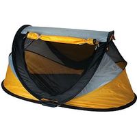 NSA Deluxe Travel Cot & UV Travel Centre - Yellow