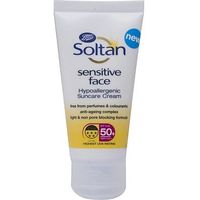 Soltan Sensitive Face Cream SPF50+ 50ml