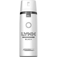 Lynx Black Aerosol Anti-Perspirant Deodorant 200ml