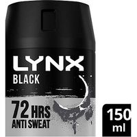 Lynx Black Anti-perspirant Deodorant Aerosol 150ml