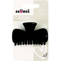 Scunci Style Bow Jaw Clip Black