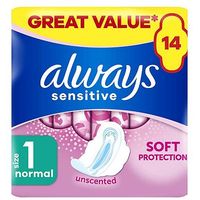Always Soft & Fit Normal Plus Sanitary Towels X14