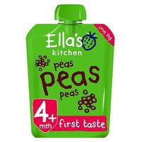 Ella's Kitchen Peas Peas Peas From 4 Months 70g