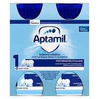 Aptamil First Infant Milk 1 From Birth 4 X 200ml