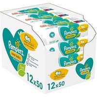 Pampers New Baby Sensitive Baby Wipes 12 Packs = 600 Wipes