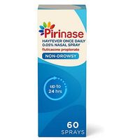 Pirinase Hayfever Relief For Adults 0.05% Nasal Spray - 60 Sprays