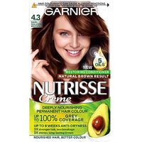 Garnier Nutrisse Creme Permanent Hair Colour 4.3 Cappuccino