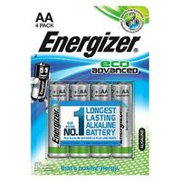 Energizer Eco Advanced AAA Batteries X4
