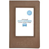 Shot 2 Go Personalised Photo Notebook- Tan