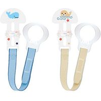 MAM Soother Clips - Blue