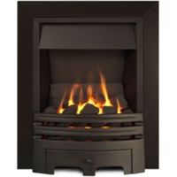 Westerly Open Fronted Black Inset Multiflue Gas Fire