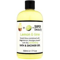 Super Beauty Lemon And Lime Bath & Shower Gel 500ml