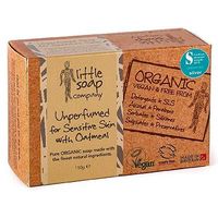 Little Soap Company Unperfumed Soap For Sensitive Skin 110g