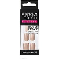 Elegnt Touch Express Polished Nails - Dirty Nude