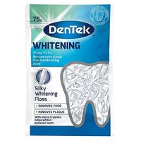 Dentek Whitening Silky Floss Picks 75 Picks