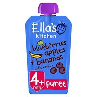 Ella's Kitchen Blueberries, Apples, Bananas + Vanilla From 4 Months 120g