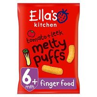 Ella's Kitchen Grab Me Melty Puffs Tomatoes + Leeks From 7 Months 20g