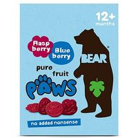 BEAR Paws Arctic Multipack Raspberry & Blueberry (5 X 20g)