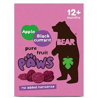BEAR Paws Jungle Multipack Apple & Blackcurrant (5 X 20g)