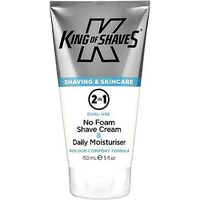 King Of Shaves 2-in-1 No-Foam Shave Cream & Daily Moisturiser