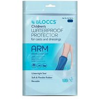 Bloccs Waterproof Protector For Casts And Dressings - Child Short Arm 4-9 Yr