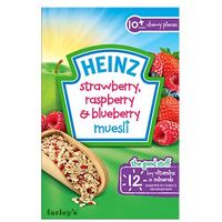 Heinz 10+ Months Strawberry, Raspberry & Blueberry Muesli 200g