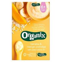 Organix Banana & Mango Porridge 6+ Months Stage 1 120g