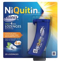 NiQuitin Mini's Mint 4mg - 20 Lozenges